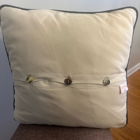 Alabama Embroidered Accent Pillow - Picture 3 of 3